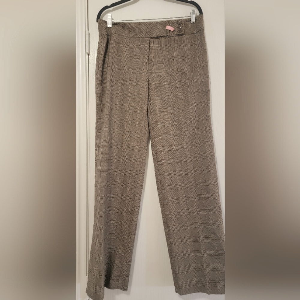 SAVION BROWN AND BEIGE PANTS